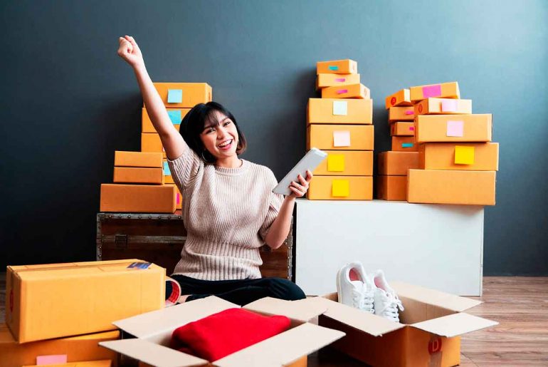 Perfil de una mujer emprendedora