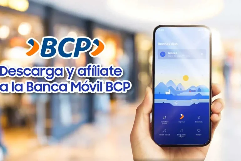 Descarga y afíliate a la Banca Móvil BCP