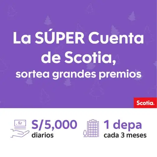 Beneficios de la Súper Cuenta de Scotiabank