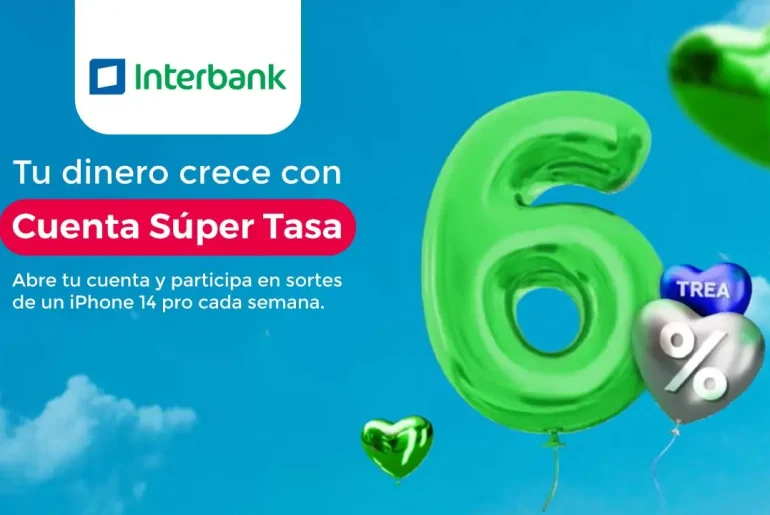 Cuenta super tasa de Interbank