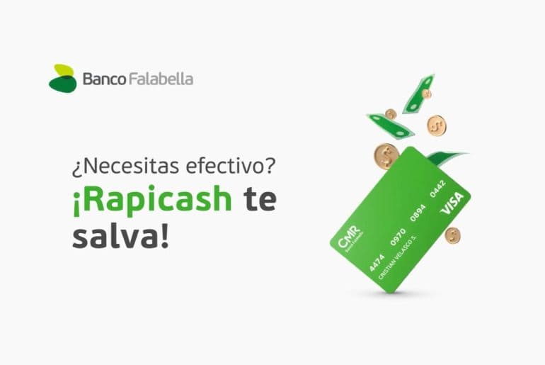 préstamo personal Rapicash del Banco CMR Falabella