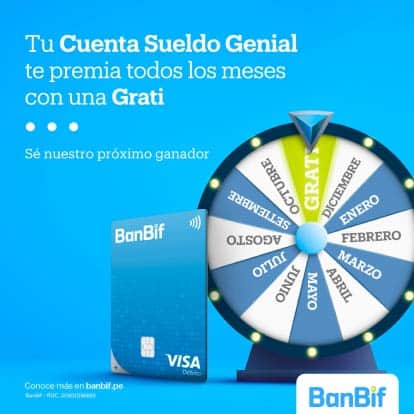 Beneficios de la cuenta sueldo Genial Banbif