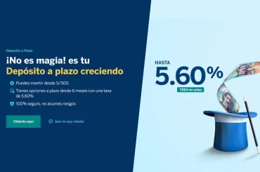 Depósito a Plazo Fijo del BBVA Perú: Haz crecer tus ahorros Depósito a Plazo Fijo BBVA