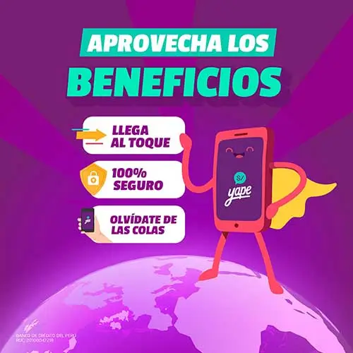 Beneficios de Yape del BCP