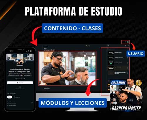 Curso barbero master